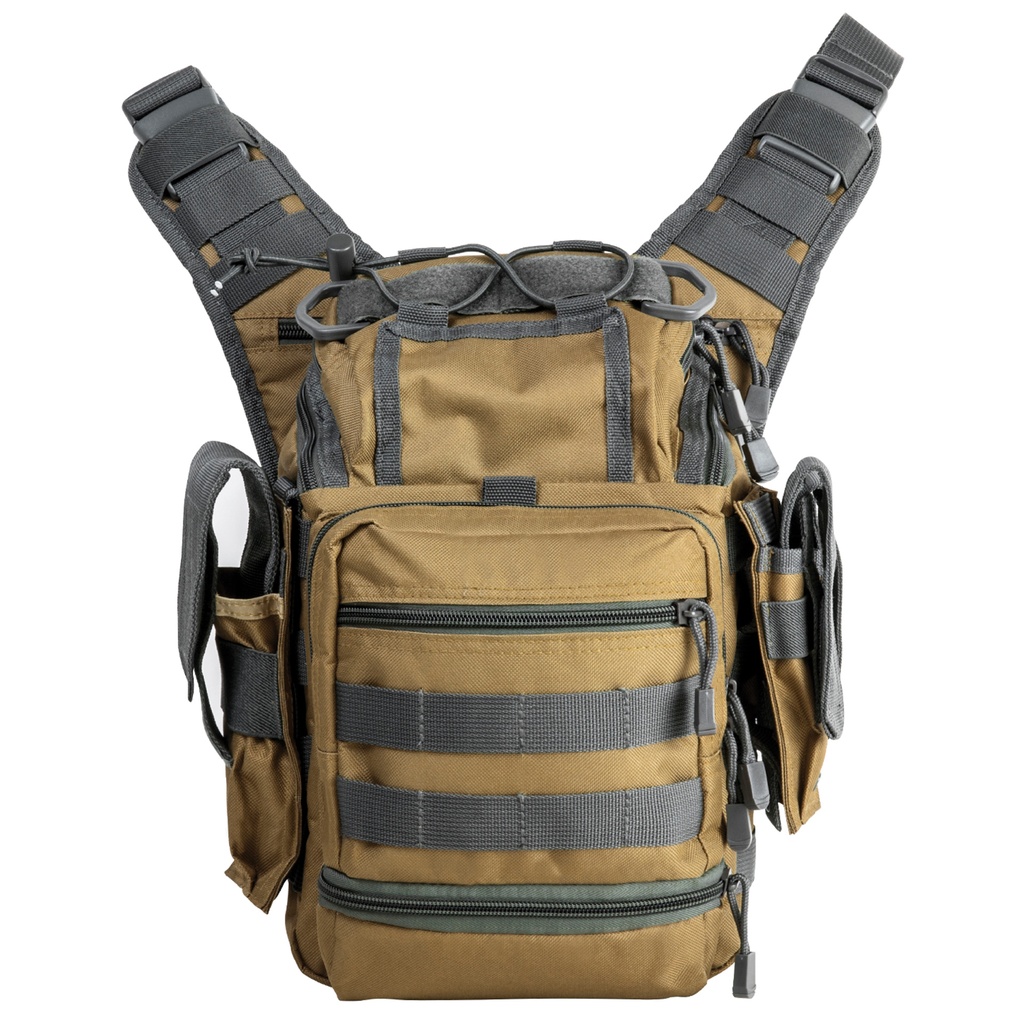Five-Second Response Tactical Utility Bag - Tan Urban Gray