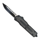 Carbon Edge Rapid-Deploy OTF Knife - Black Aluminum
