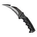 Razor Talon Tactical Karambit Knife - Black Steel