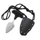 Instant Grip Tactical Push Dagger Knife - Black Rubber