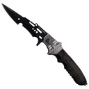 Circuit Breach Rapid-Deploy Assisted Knife - Midnight Black