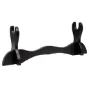 Silent Pedestal Single Sword Stand Display - Black Wood
