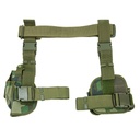 Woodland Readiness Dual Drop Leg Holster Rig - Camo