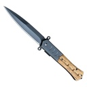 Modern Gentleman Quick-Deploy Spring Assisted Knife - Wood Grain