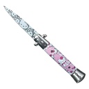 Kawaii Milano Collector’s Automatic Knife - Hello Kitty Pink