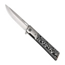 Urban Terrain Ball-Bearing Folding Knife - Black Micarta