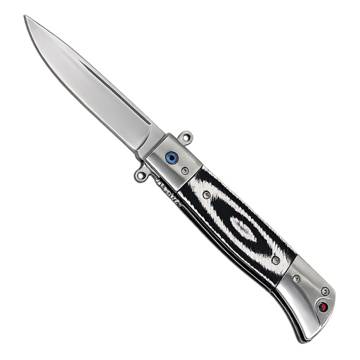Midnight Stiletto Ball-Bearing Pocket Knife - Black G10