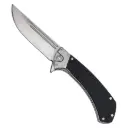 Triple Vector Ball-Bearing Manual Pocket Knife - Black G10