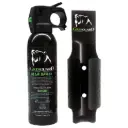 Backcountry Shield Long-Range Bear Spray - Black Holster